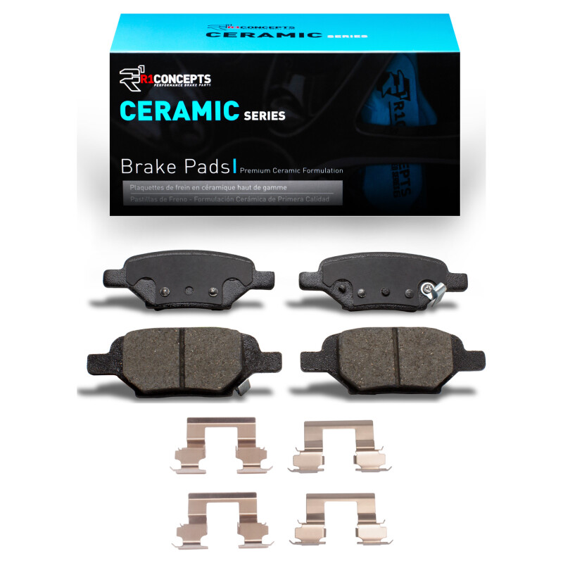Chevrolet Cobalt Brake Pads - Rear - R1 Concepts - R1 Ceramic - `04-`12